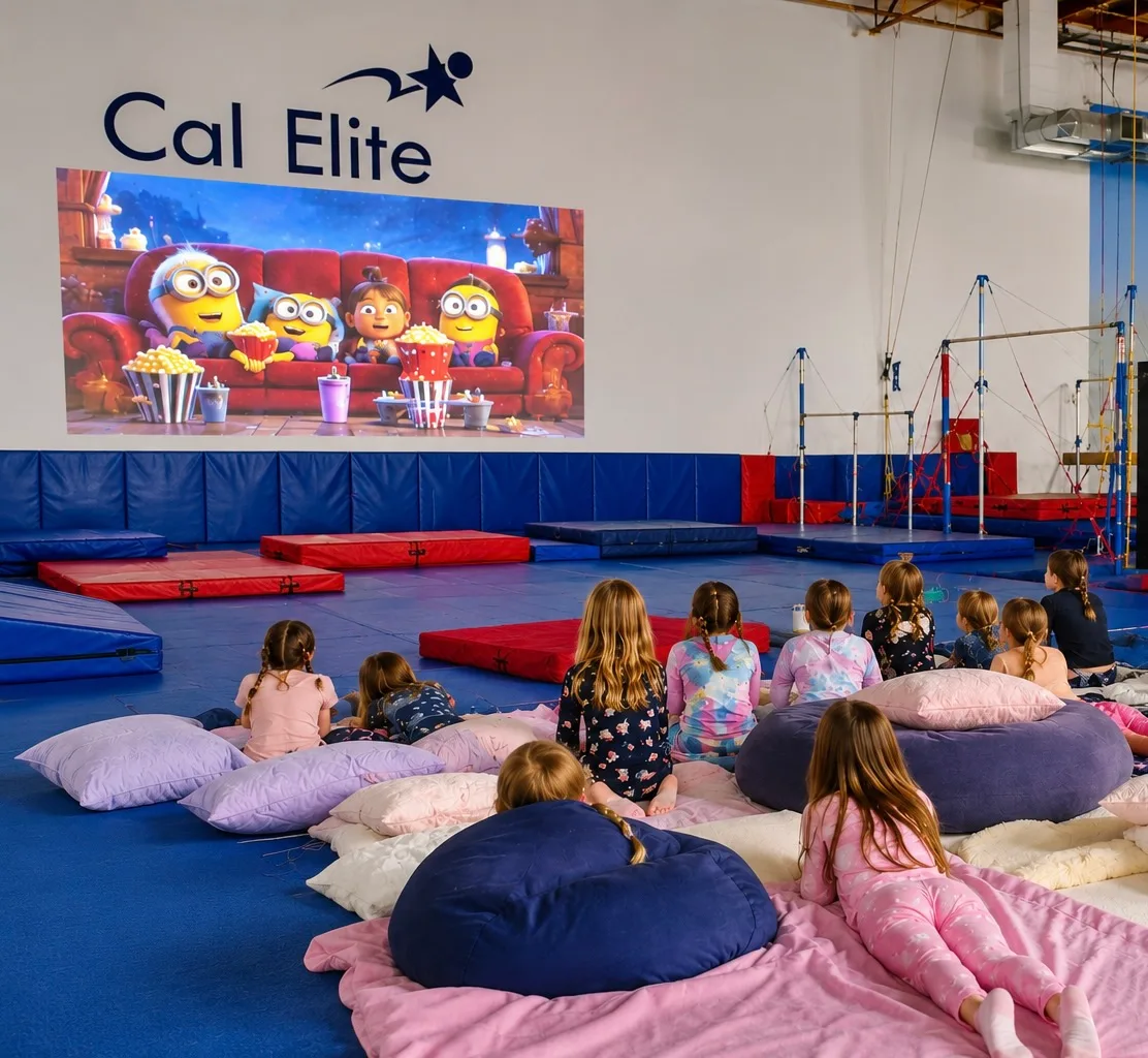 Children enjoying Parents' Night Out at Cal Elite
